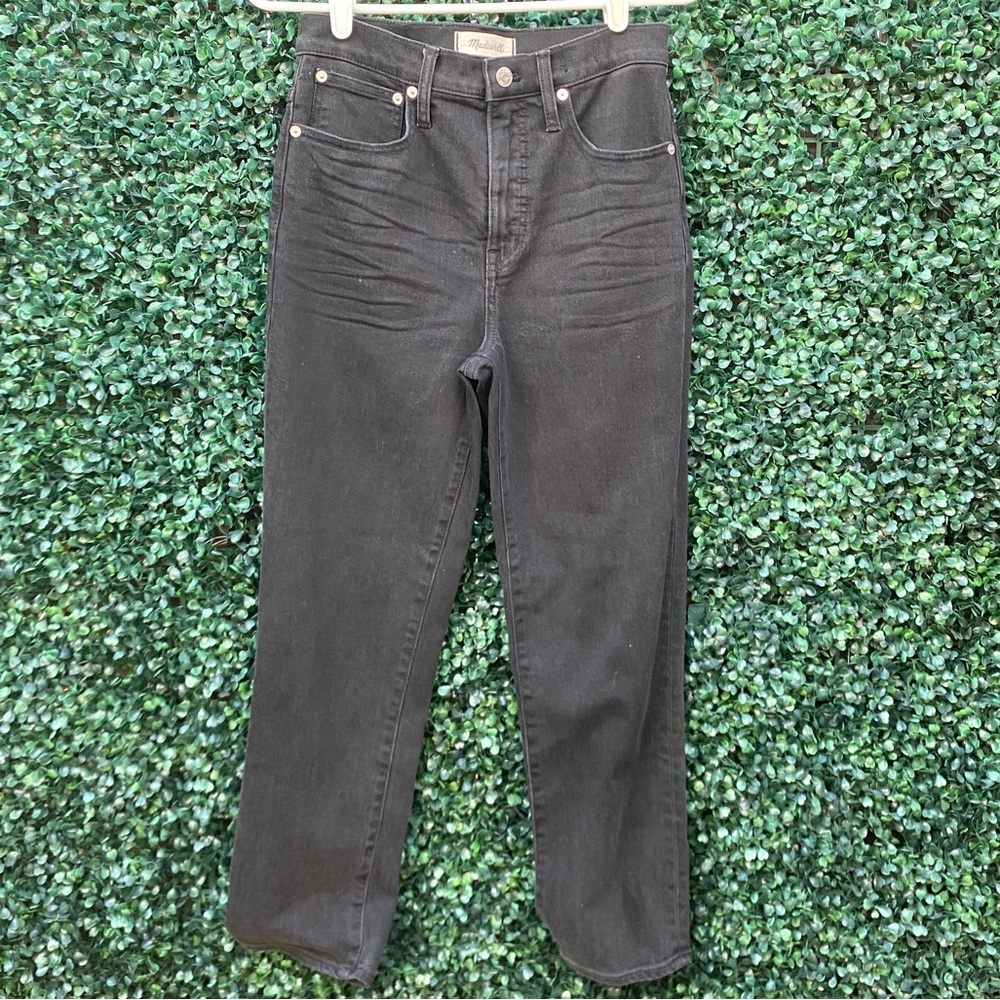 Madewell Highrise Classic Straight Jean